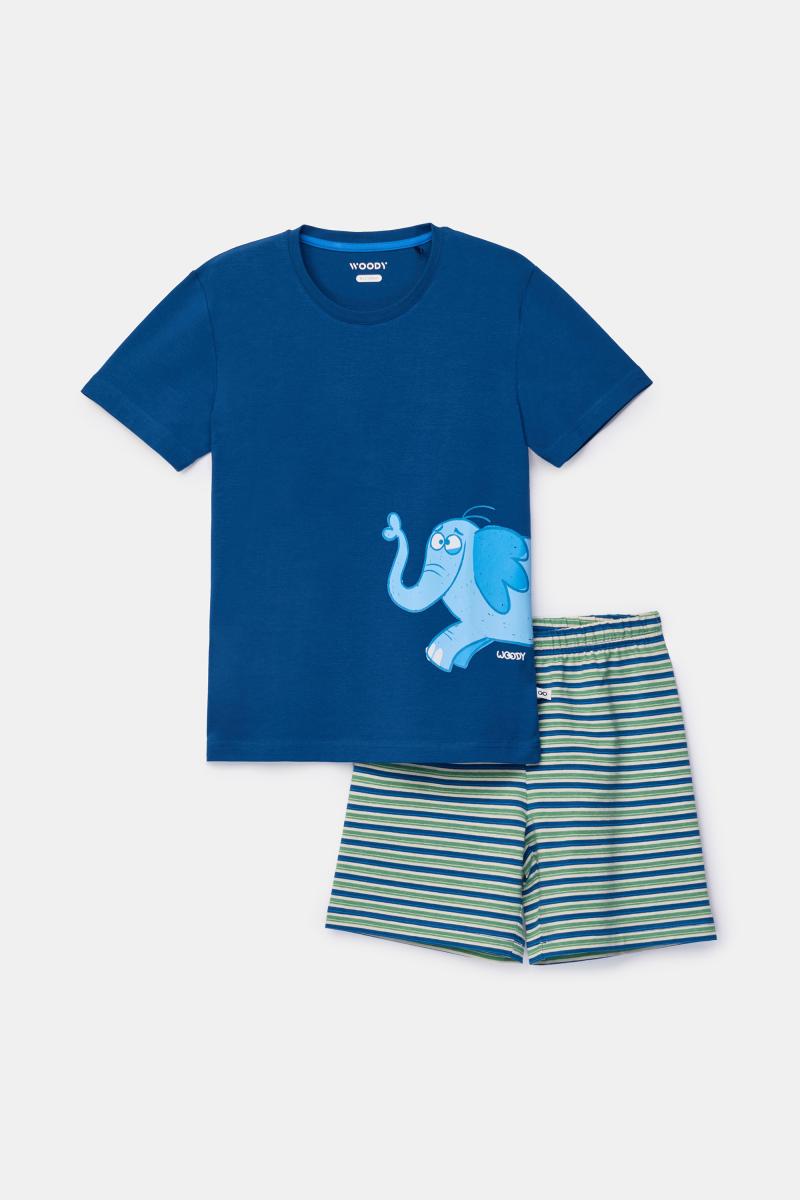 Afbeelding voor product Pyjama van het merk Woody in het Blauw