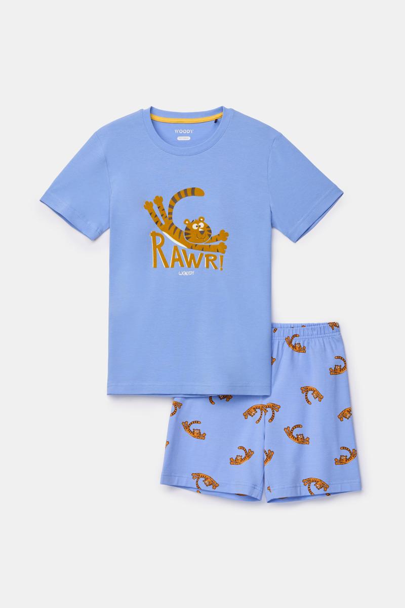 Afbeelding voor product Pyjama van het merk Woody in het Blauw
