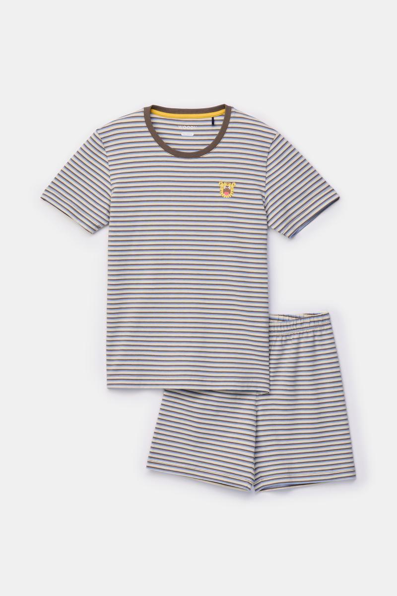 Afbeelding voor product Pyjama van het merk Woody in het Bruin