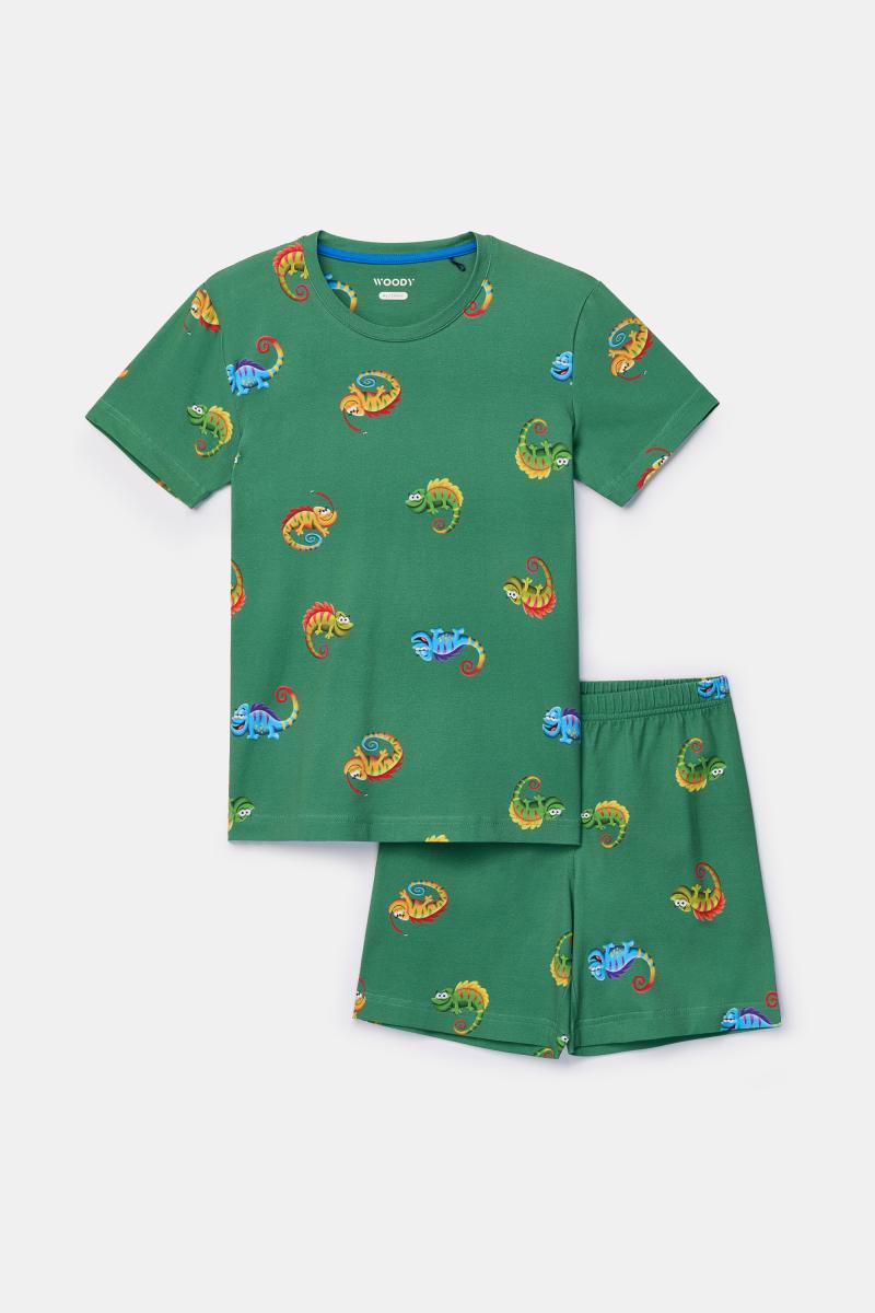 Afbeelding voor product Pyjama van het merk Woody in het Groen