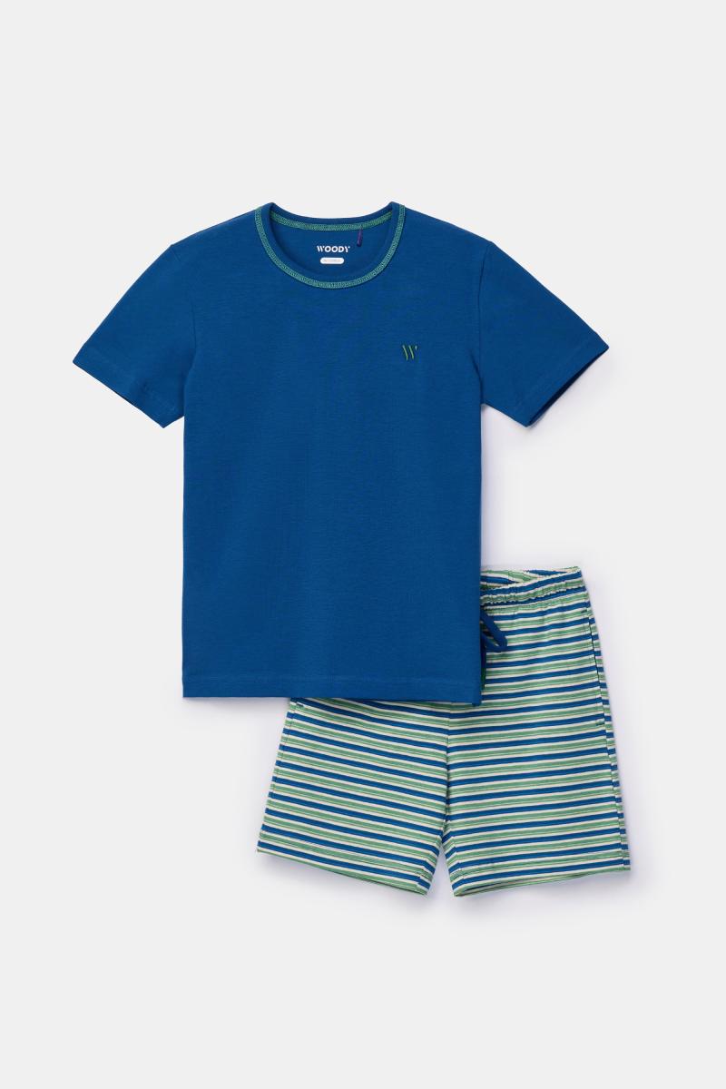 Afbeelding voor product Pyjama van het merk Woody in het Blauw