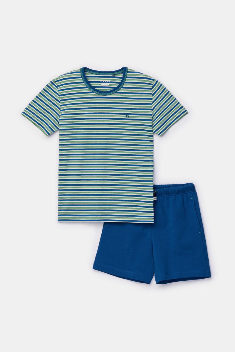 Afbeelding voor product Pyjama van het merk Woody in het Blauw
