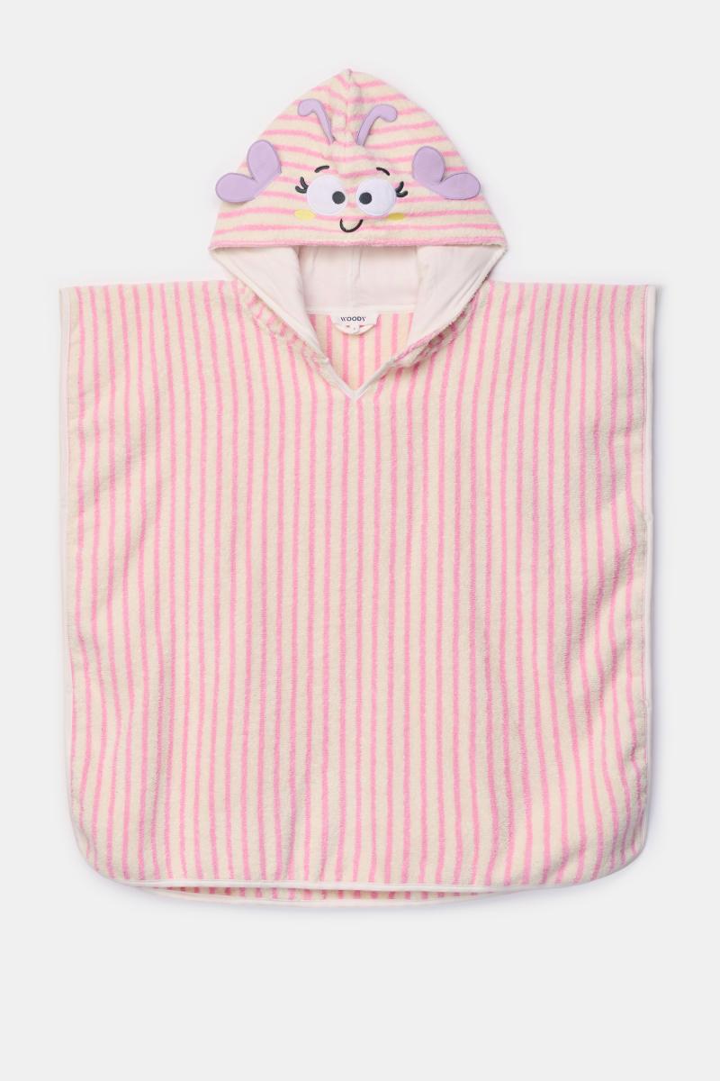 Afbeelding voor product Poncho van het merk Woody in het Roze