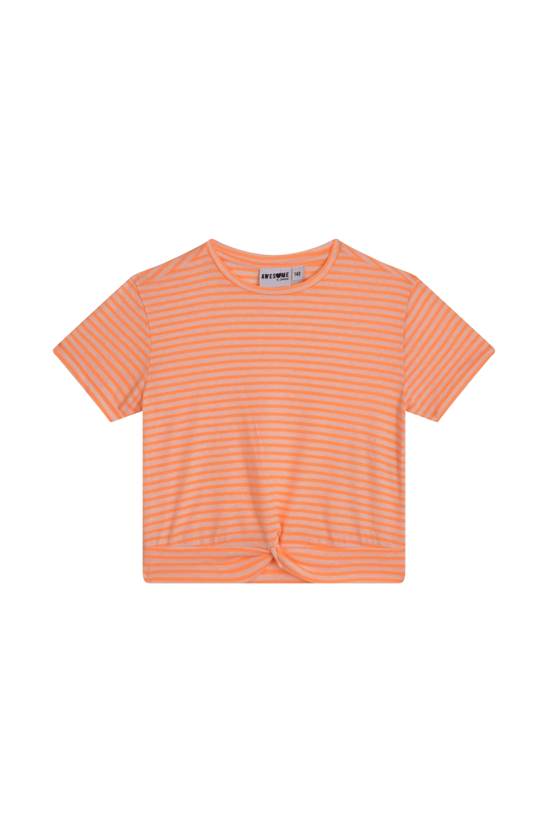 Afbeelding voor product T-shirt van het merk Awesome in het Oranje