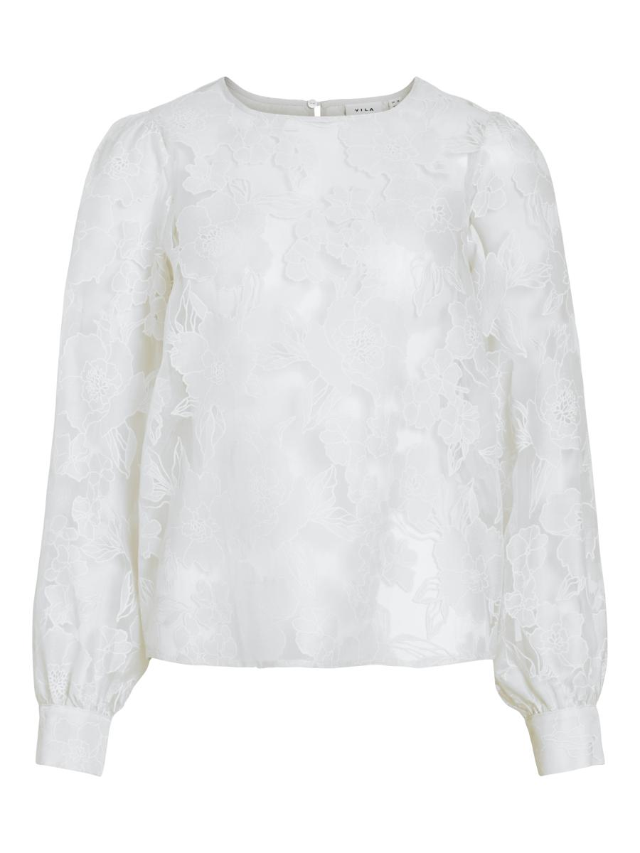 Afbeelding voor product Top van het merk Vila in het Ecru