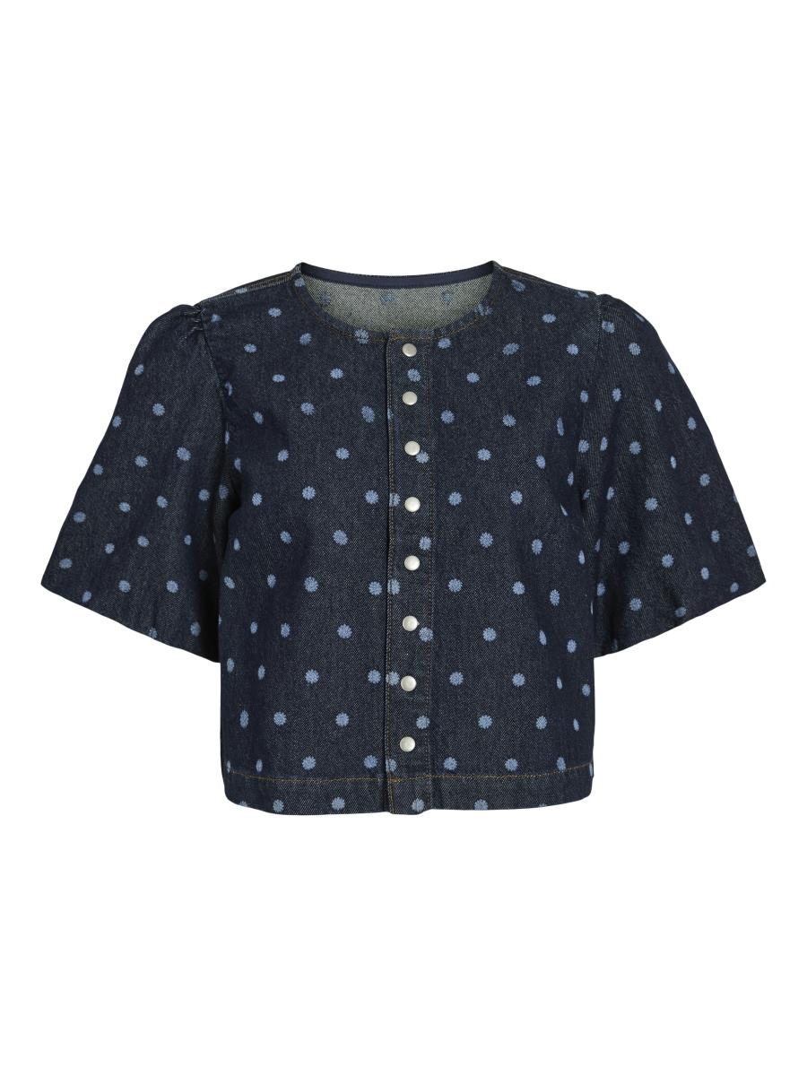 Afbeelding voor product Top van het merk Vila in het Marine