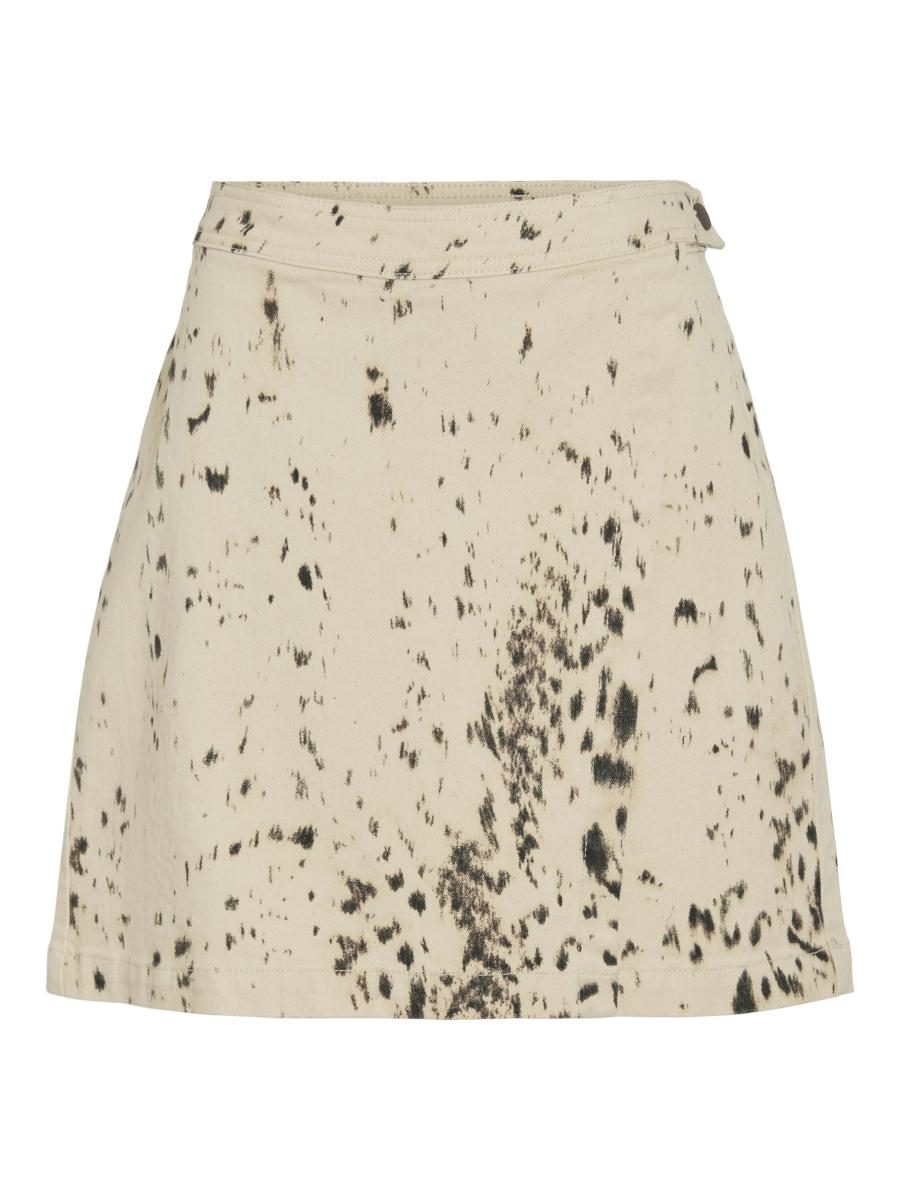 Afbeelding voor product Rok van het merk Vila in het Beige