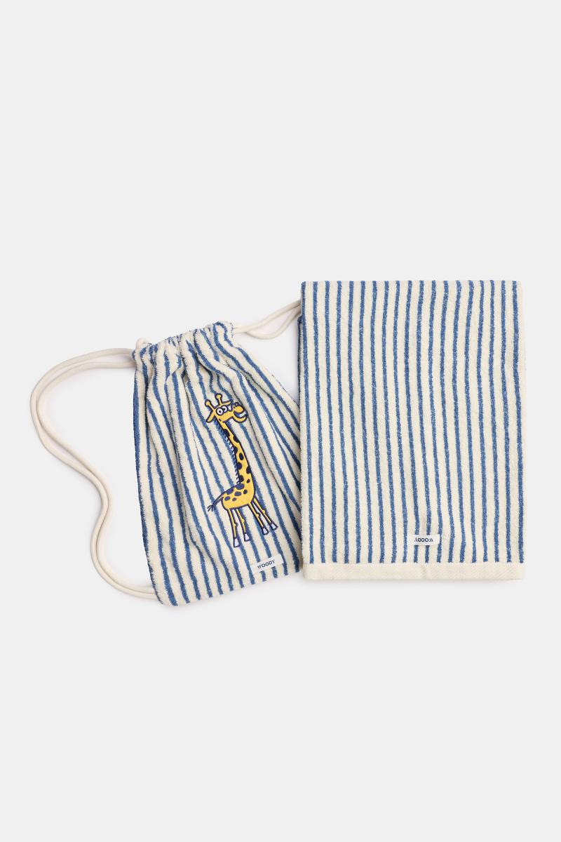 Afbeelding voor product Handdoek van het merk Woody in het Marine