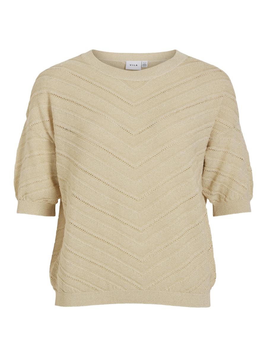 Afbeelding voor product Top van het merk Vila in het Beige