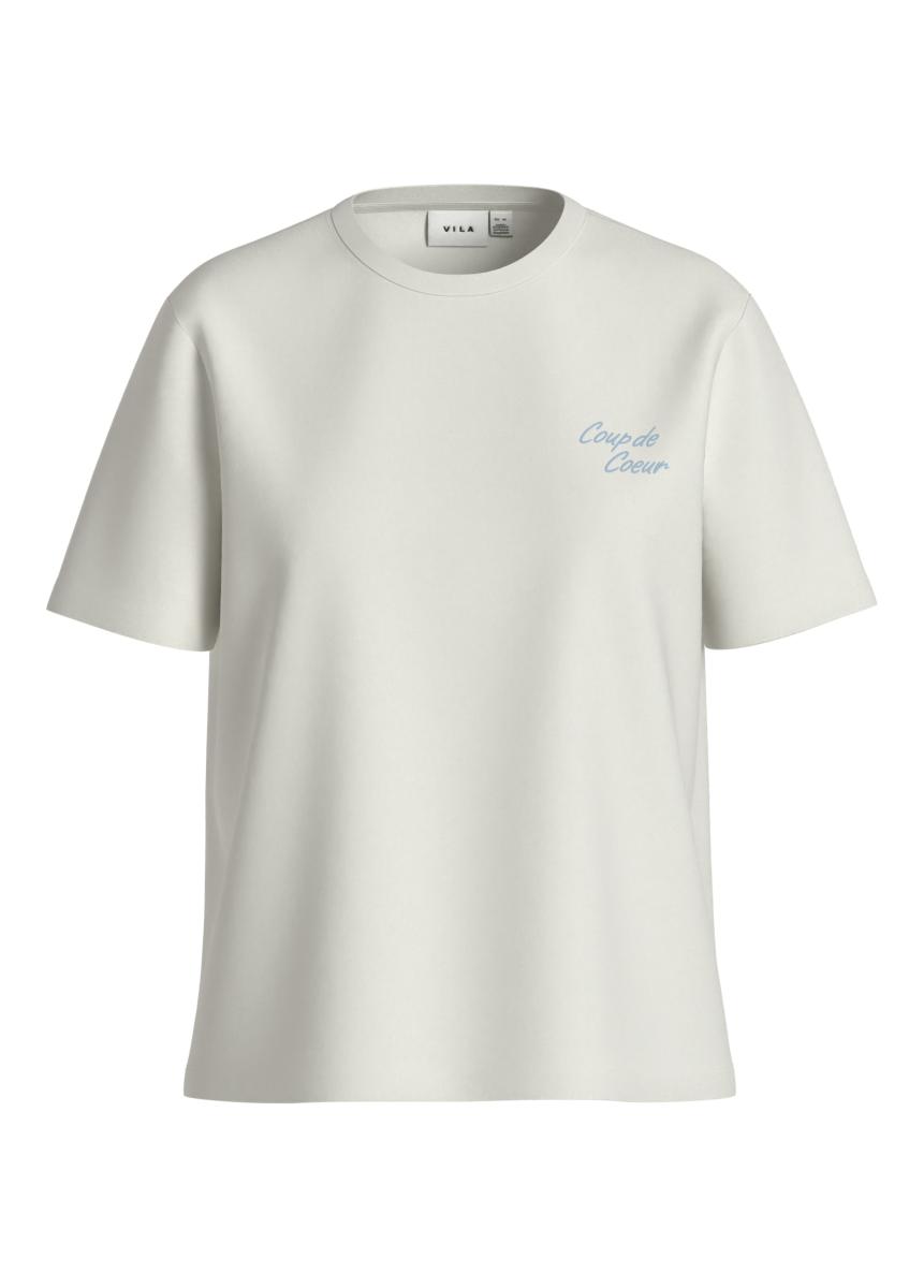 Afbeelding voor product T-shirt van het merk Vila in het Wit