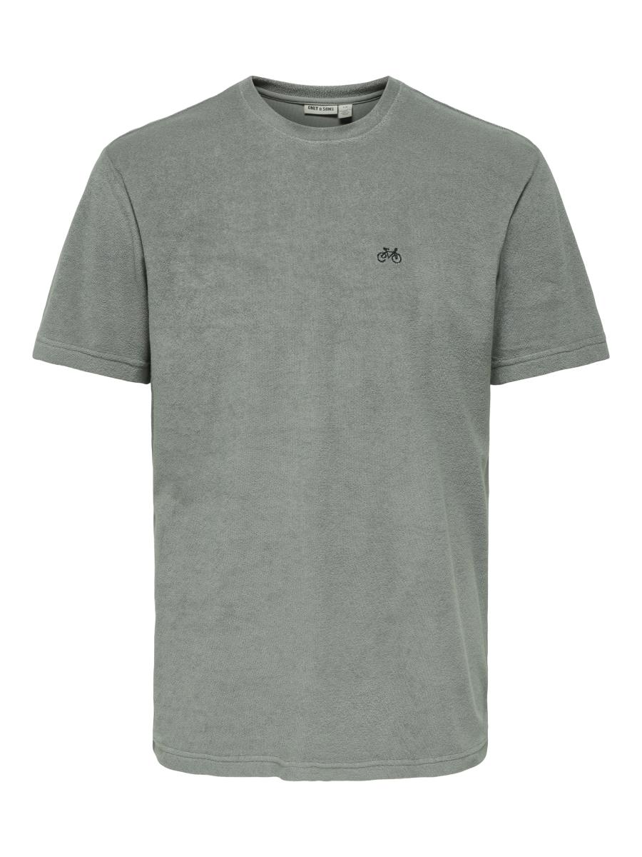 Afbeelding voor product T-shirt van het merk Only & Sons in het Groen