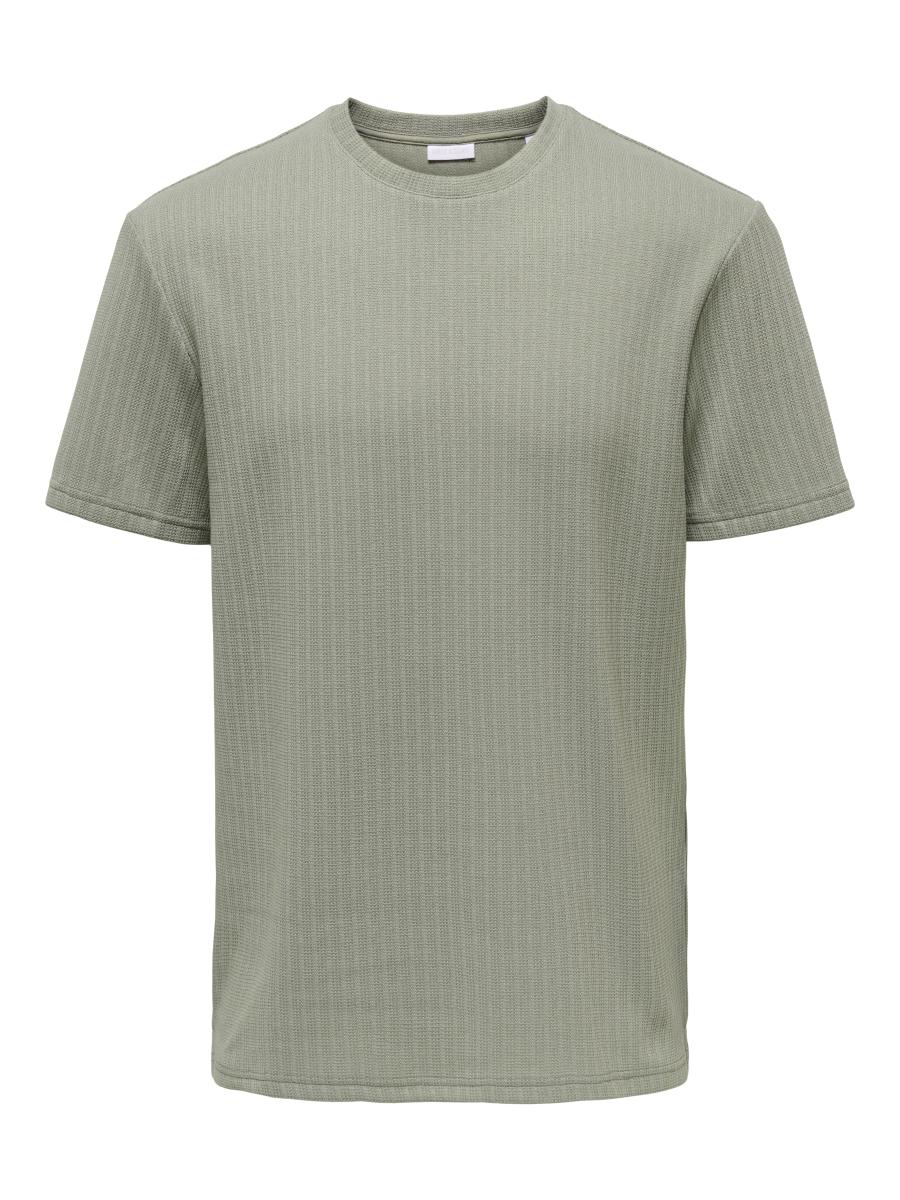 Afbeelding voor product T-shirt van het merk Only & Sons in het Groen
