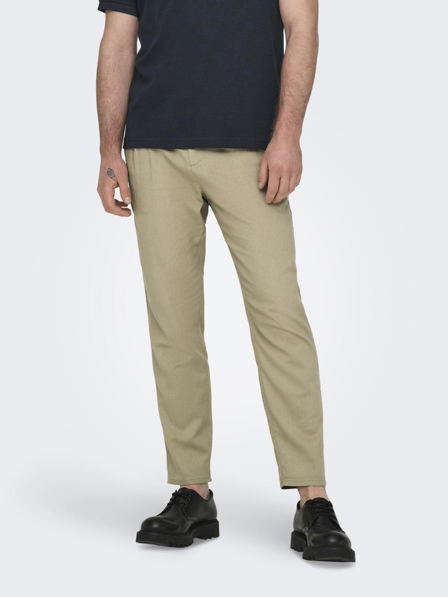 Afbeelding voor product Broek van het merk Only & Sons in het Beige