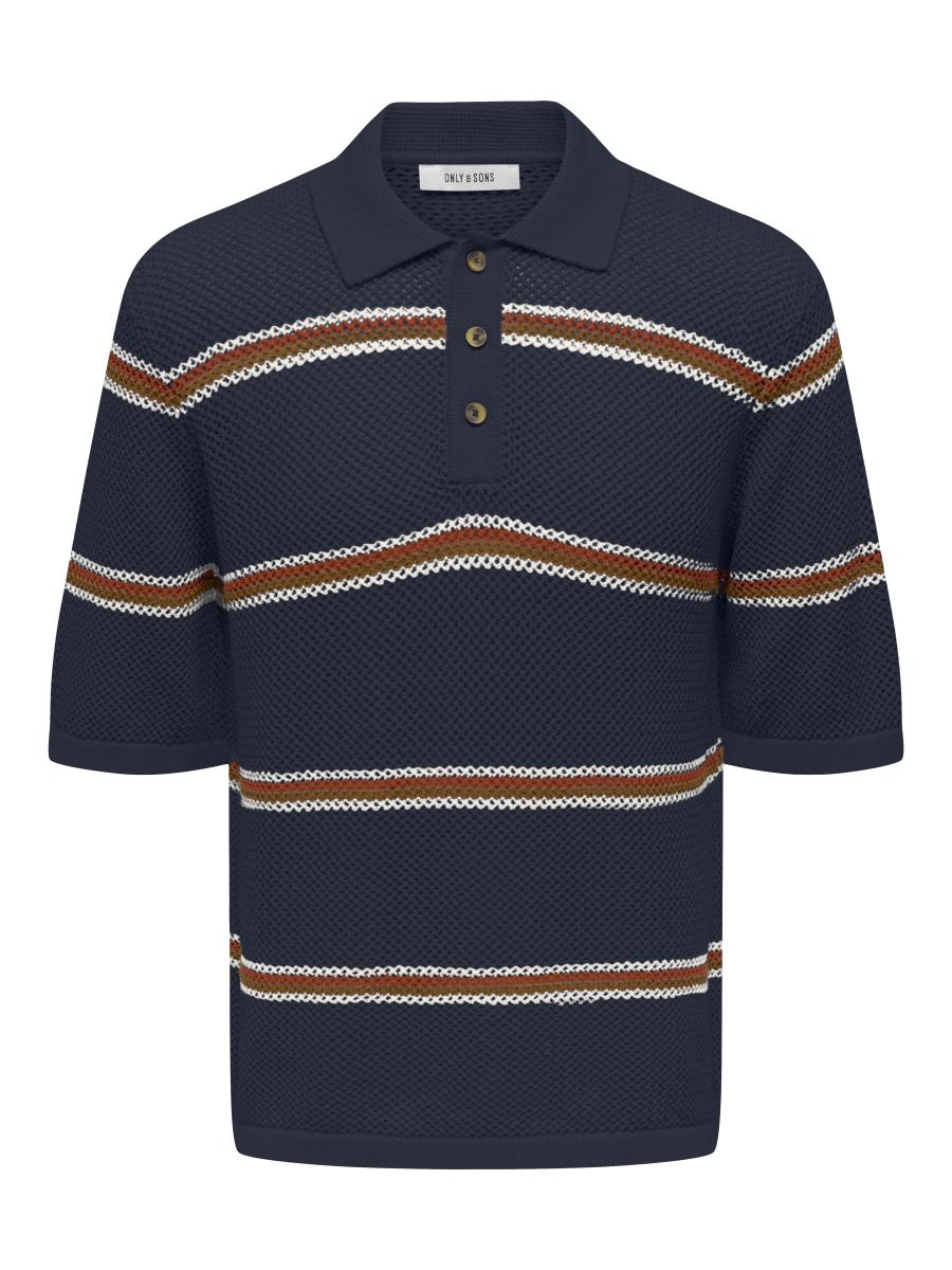 Afbeelding voor product Polo van het merk Only & Sons in het Marine