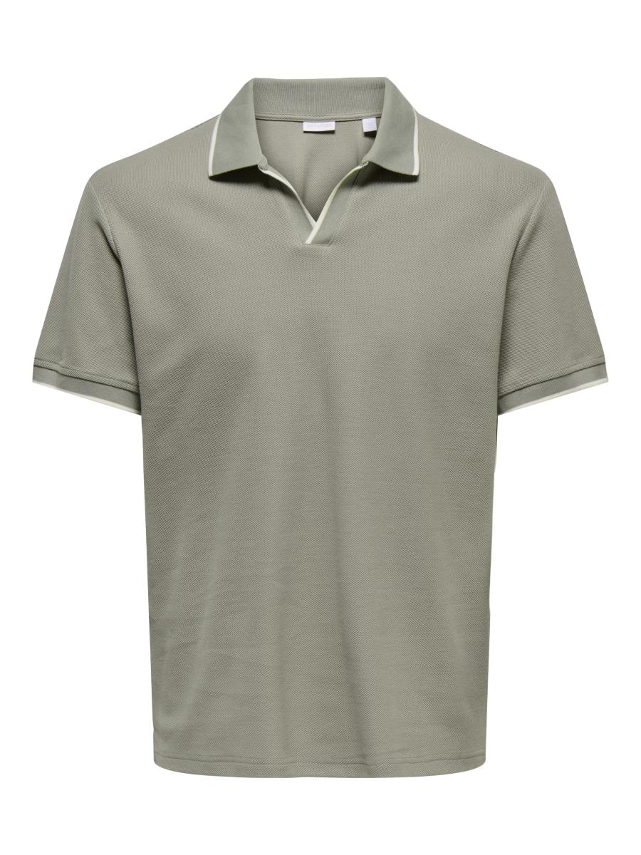 Afbeelding voor product Polo van het merk Only & Sons in het Grijs