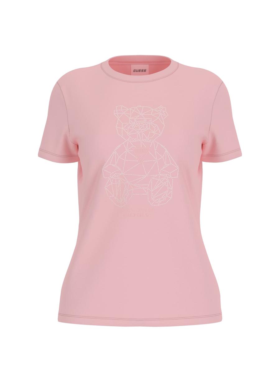 Afbeelding voor product T-shirt van het merk Guess in het Roze
