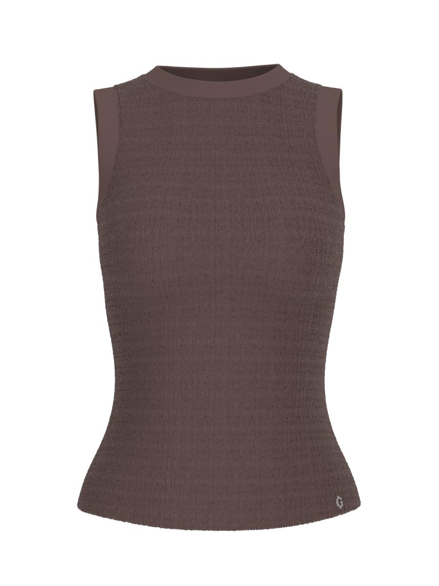 Afbeelding voor product Top van het merk Guess in het Bruin