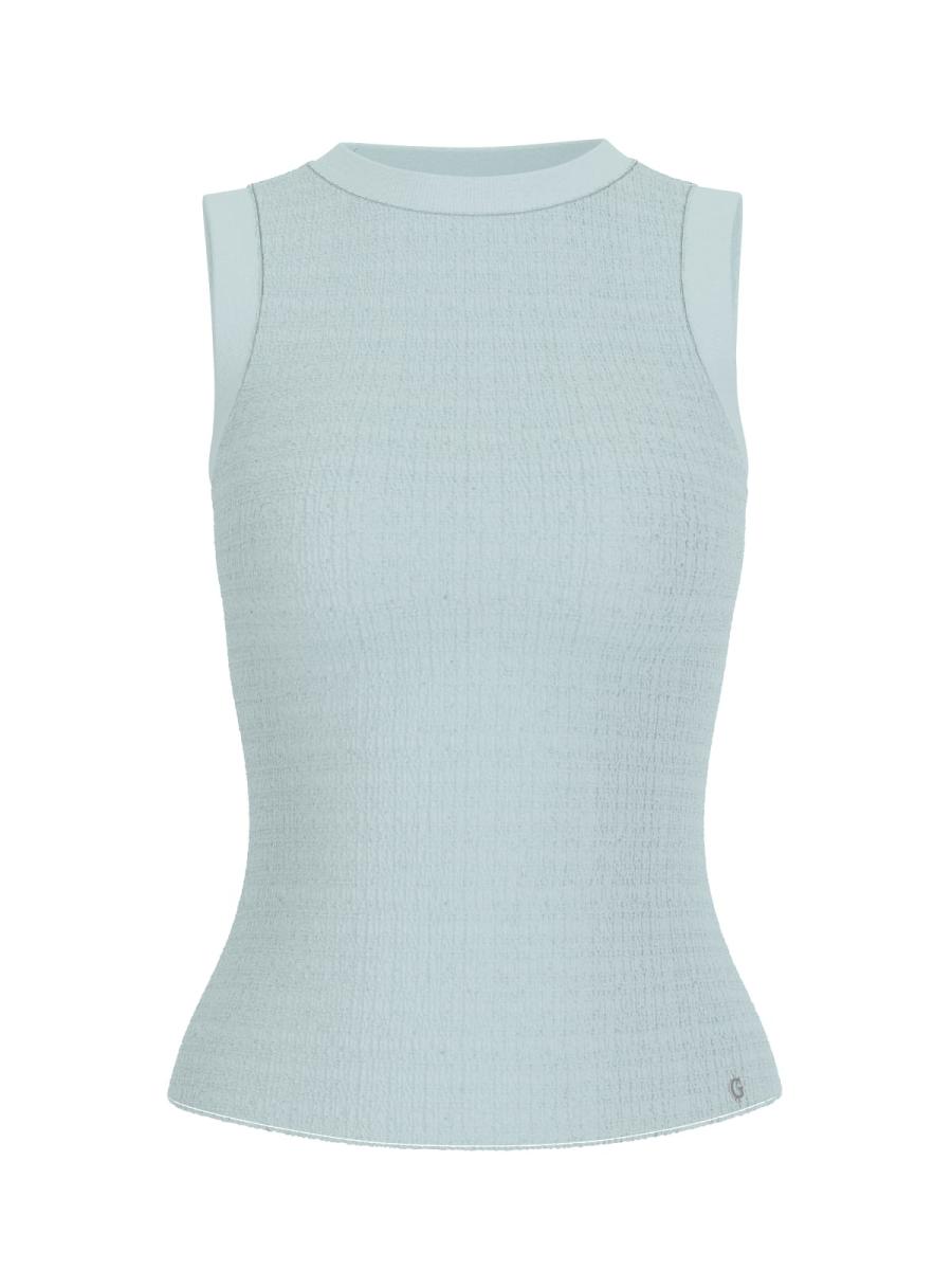 Afbeelding voor product Top van het merk Guess in het Blauw