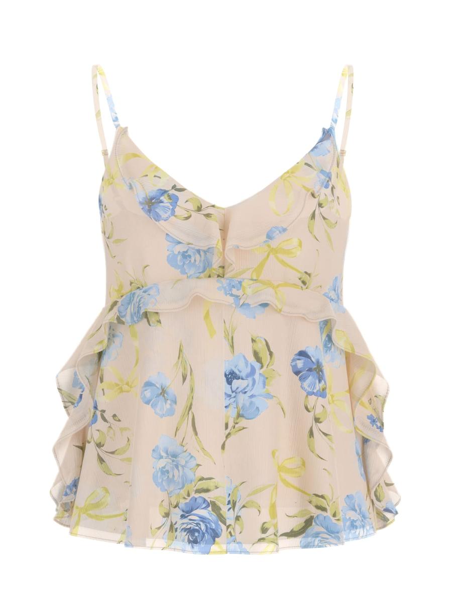 Afbeelding voor product Top van het merk Guess in het Beige