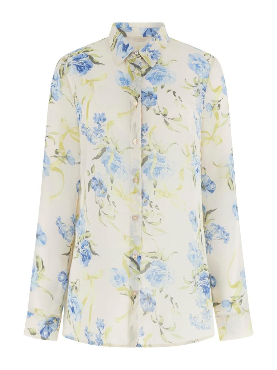 Afbeelding voor product Bloes van het merk Guess in het Ecru