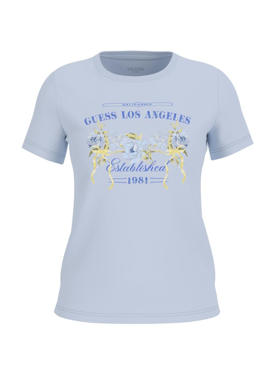 Afbeelding voor product T-shirt van het merk Guess in het Blauw