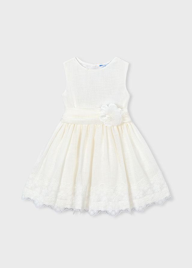 Afbeelding voor product Kleed van het merk Mayoral in het Ecru