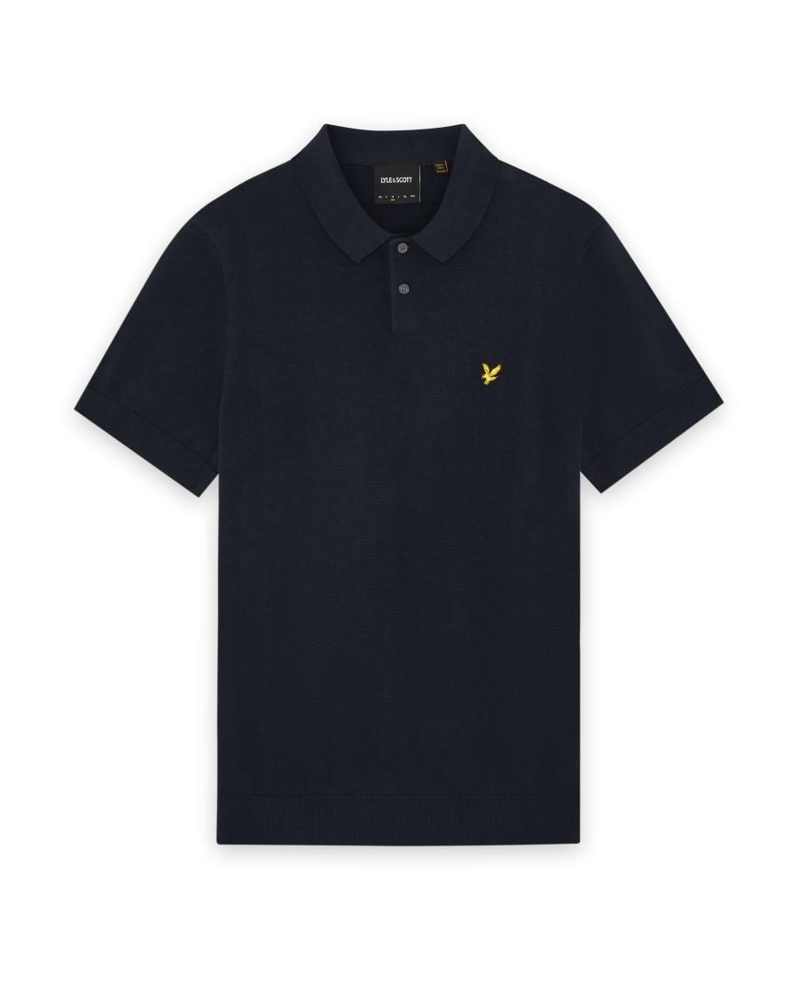 Afbeelding voor product Polo van het merk Lyle & Scott in het Marine