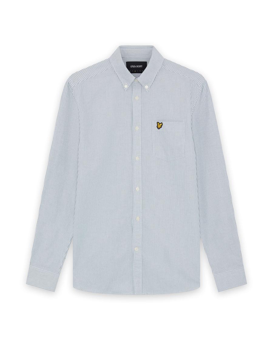Afbeelding voor product Hemd van het merk Lyle & Scott in het Blauw