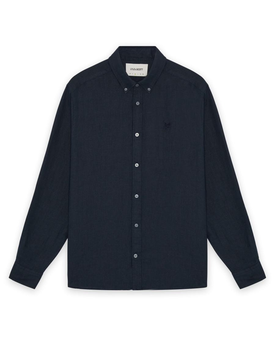 Afbeelding voor product Hemd van het merk Lyle & Scott in het Blauw