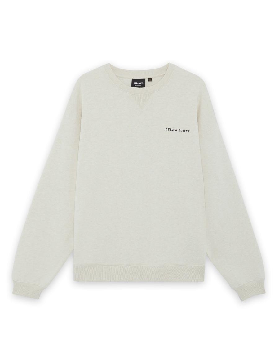 Afbeelding voor product Sweater van het merk Lyle & Scott in het Ecru