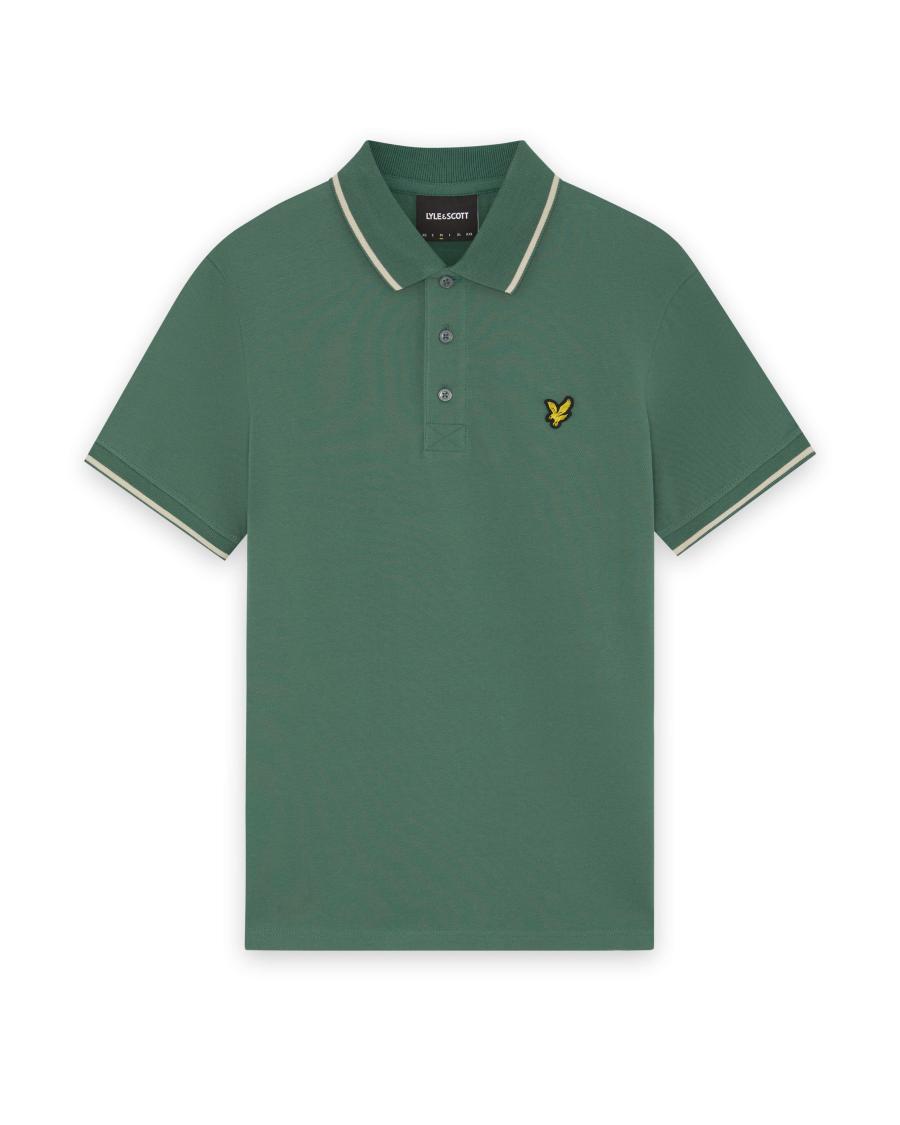 Afbeelding voor product Polo van het merk Lyle & Scott in het Groen