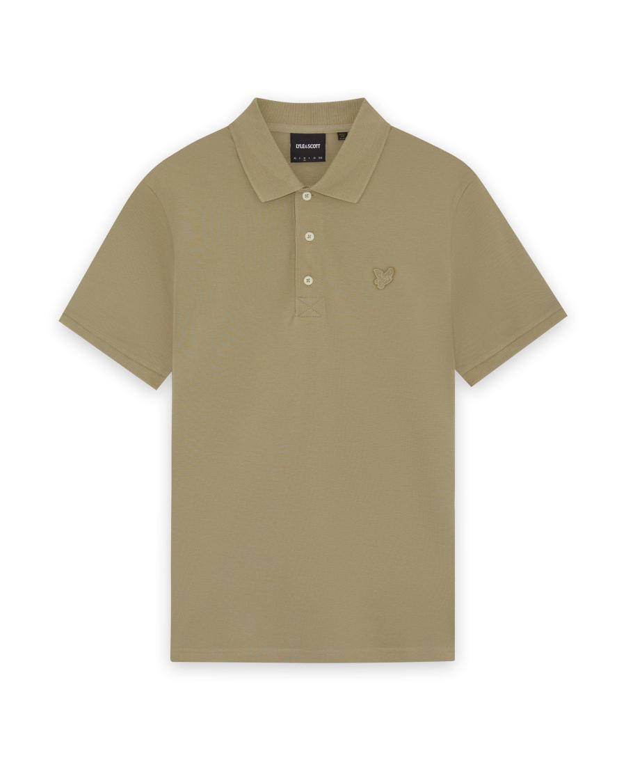 Afbeelding voor product Polo van het merk Lyle & Scott in het Beige