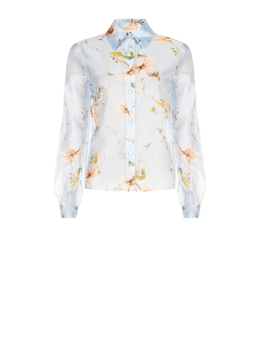 Afbeelding voor product Bloes van het merk Rinascimento in het Blauw