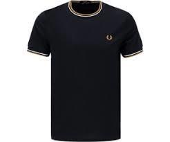 Afbeelding voor product T-shirt van het merk Fred Perry in het Marine