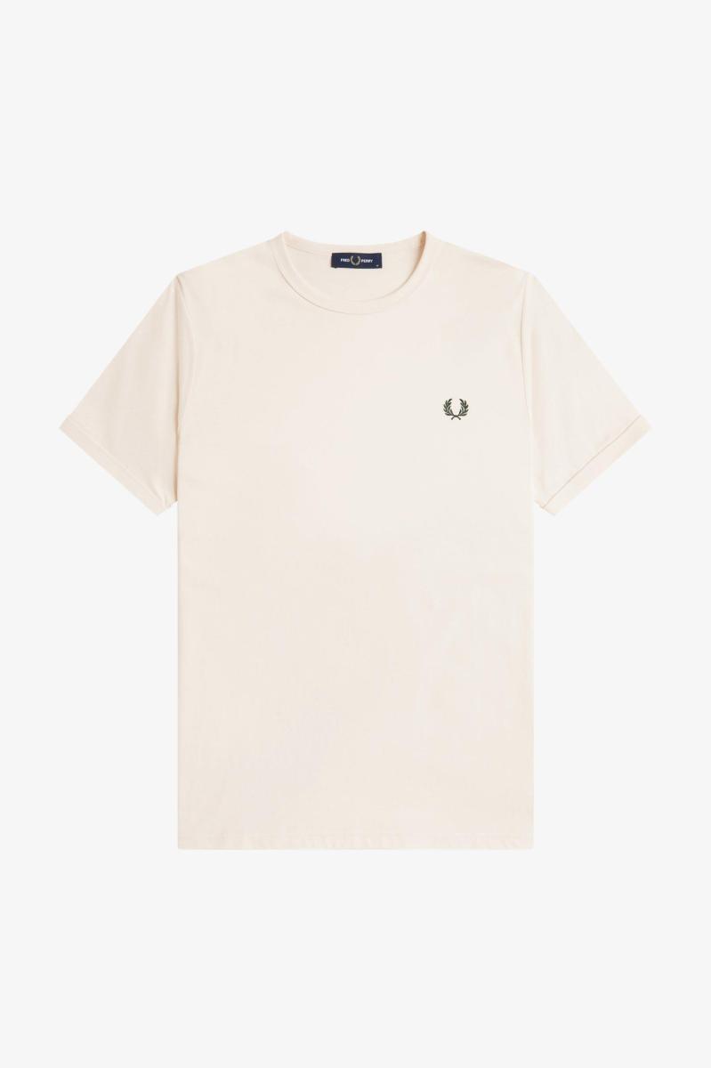 Afbeelding voor product T-shirt van het merk Fred Perry in het Ecru