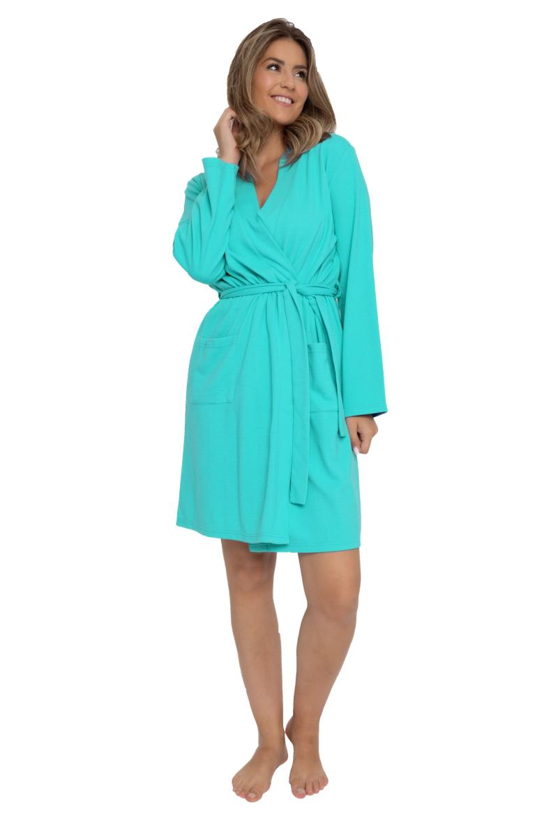 Afbeelding voor product Badjas van het merk Outfitter in het Blauw