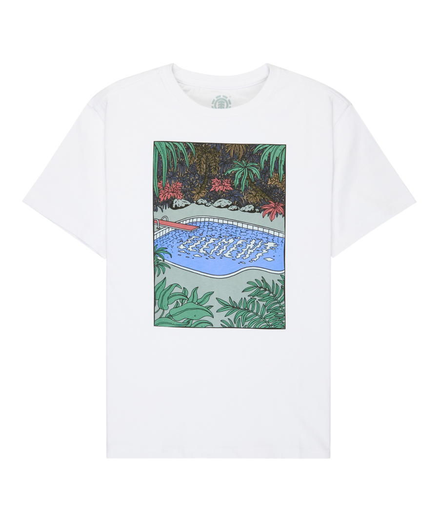 Afbeelding voor product T-shirt van het merk Element in het Wit