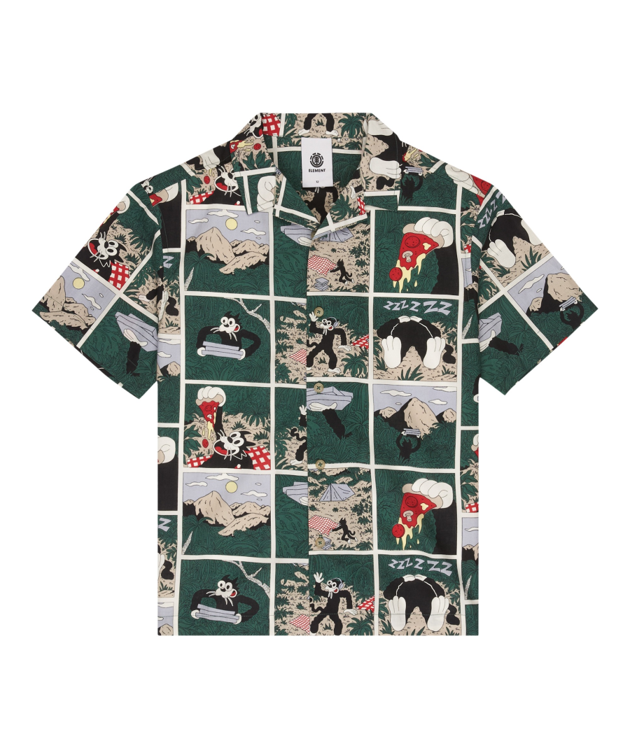 Afbeelding voor product T-shirt van het merk Element in het Groen