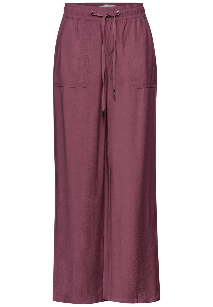 Afbeelding voor product Broek van het merk Street One in het Bordeaux