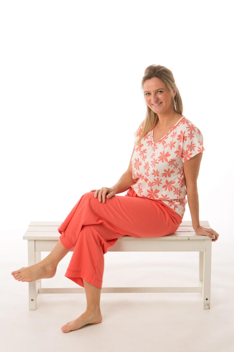 Afbeelding voor product Pyjama van het merk Perlina in het Oranje