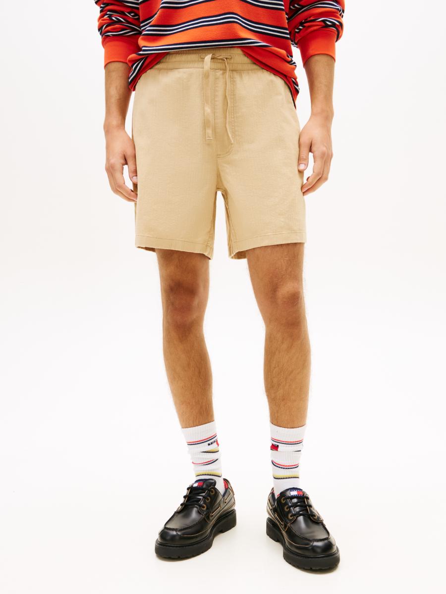 Afbeelding voor product Short van het merk Tommy Jeans in het Beige