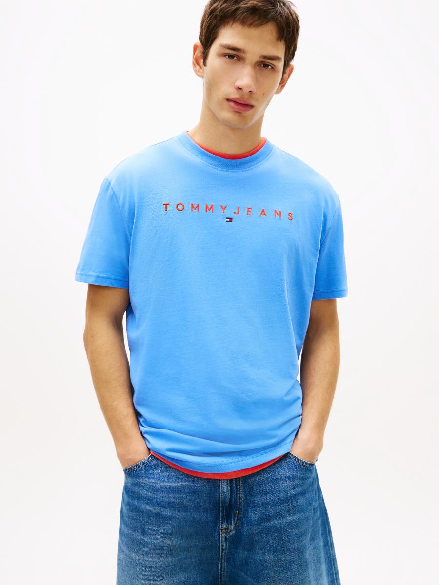 Afbeelding voor product T-shirt van het merk Tommy Jeans in het Blauw