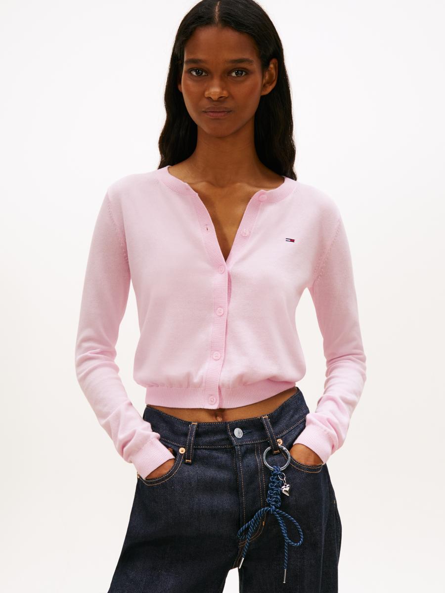 Afbeelding voor product Pull van het merk Tommy Jeans in het Roze