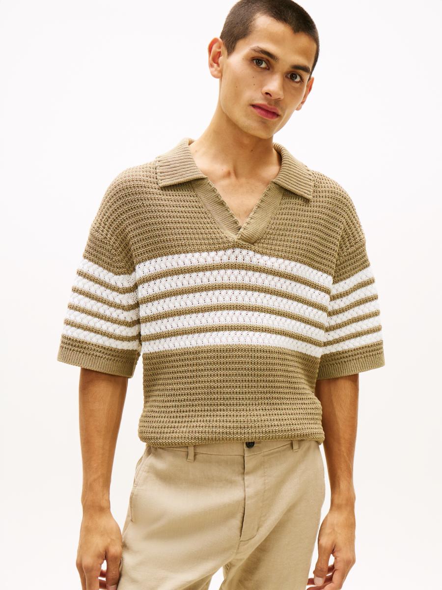 Afbeelding voor product Broek van het merk Tommy Hilfiger in het Kaki