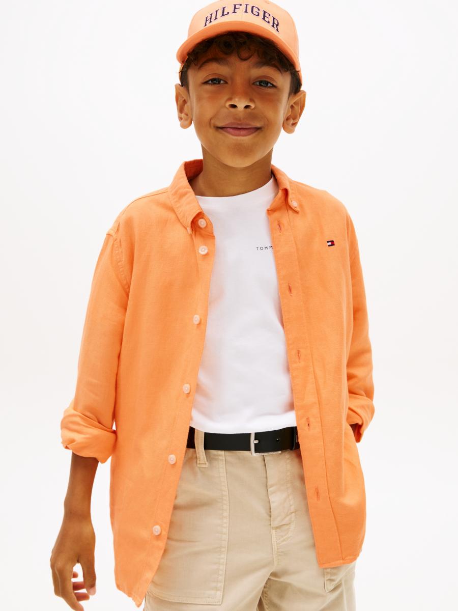 Afbeelding voor product Hemd van het merk Tommy Jeans in het Oranje