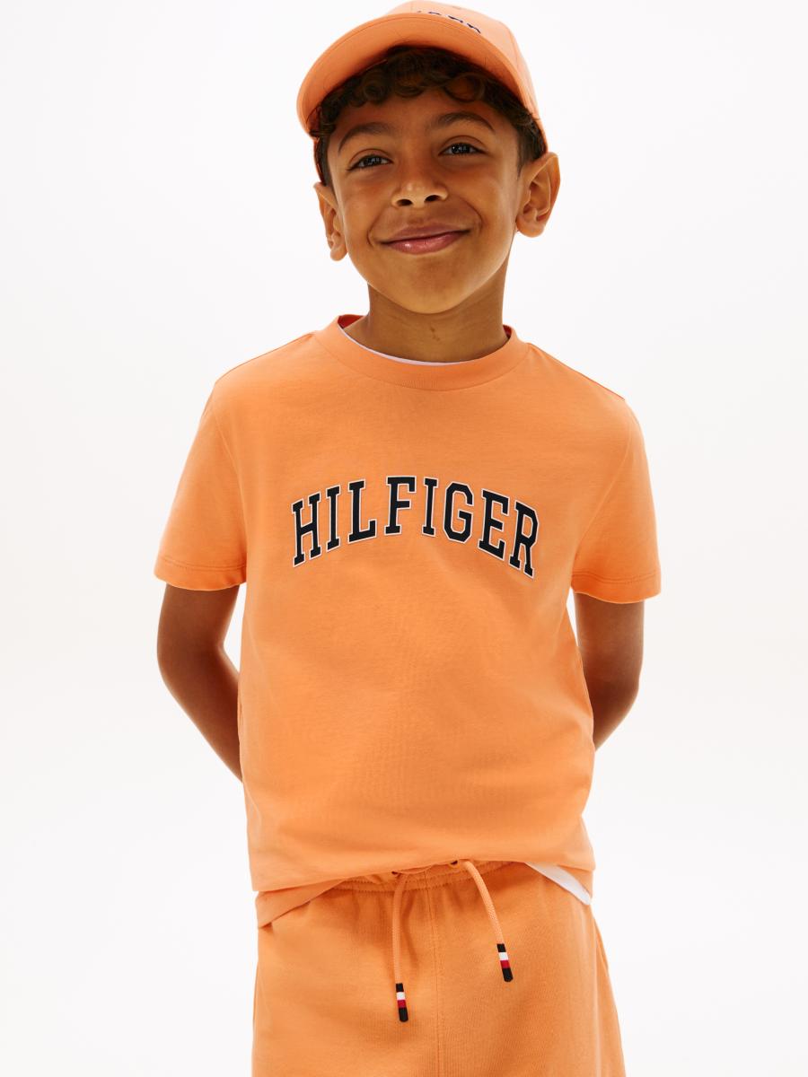 Afbeelding voor product T-shirt van het merk Tommy Jeans in het Oranje