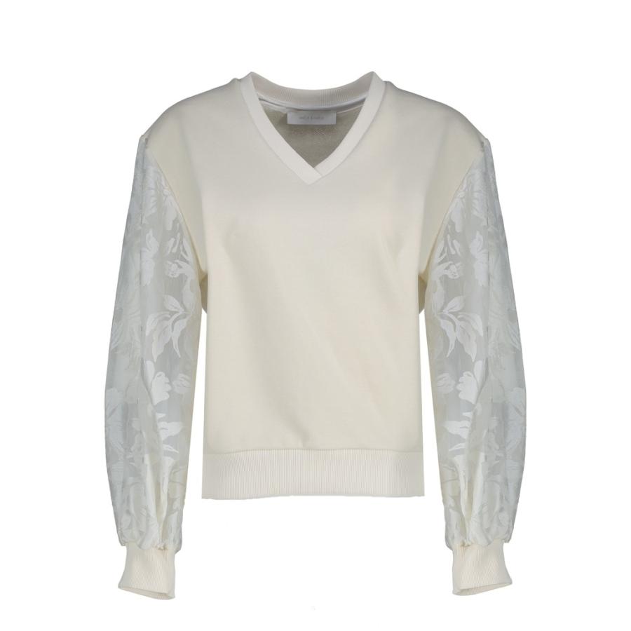 Afbeelding voor product Sweater van het merk Amelie&amelie in het Ecru