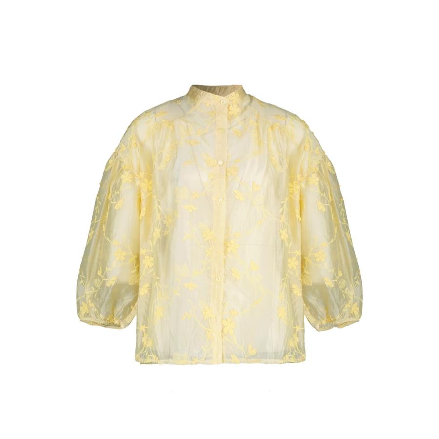 Afbeelding voor product Bloes van het merk Amelie & Amelie in het Geel