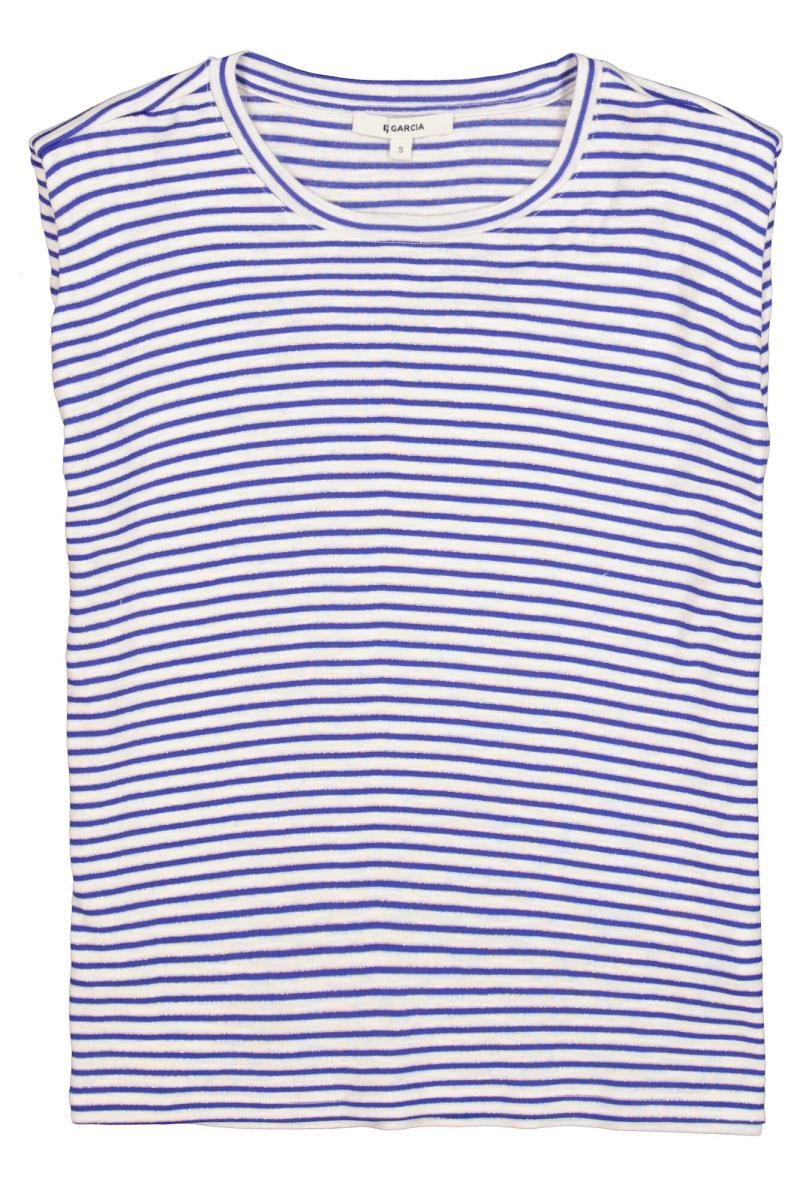 Afbeelding voor product T-shirt van het merk Garcia in het Blauw