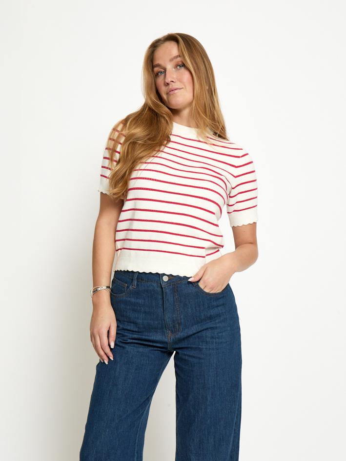 Afbeelding voor product T-shirt van het merk Peppercorn in het Ecru